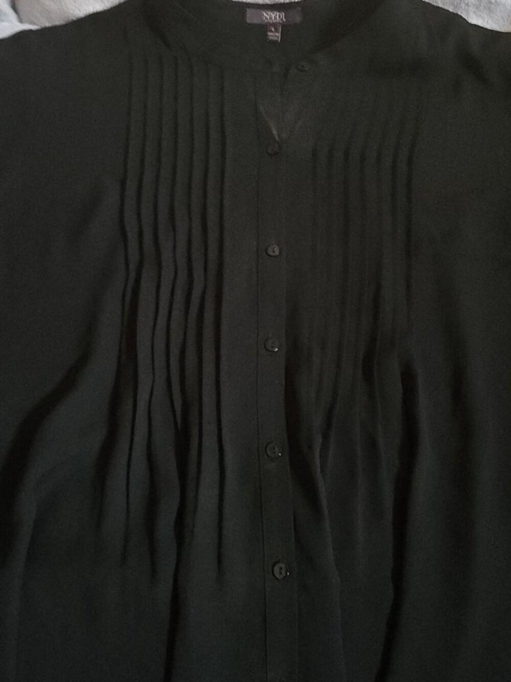 NYDJ Women's Black Blouse